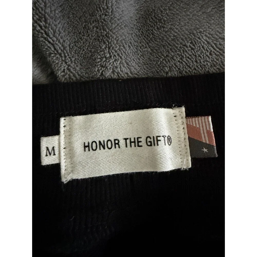Honor The Gift Sweatsuit Set Men's Medium Black H Honor MCM LXXXVIII 2PC